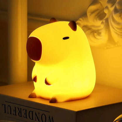 Lámpara Táctil Capybara l Un toque de luz y ternura