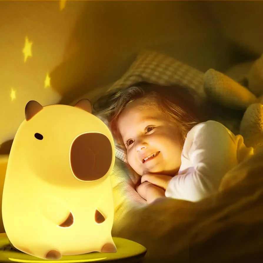 Lámpara Táctil Capybara l Un toque de luz y ternura