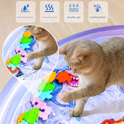 Tapete de Agua para gatos l Juego CAT Pro