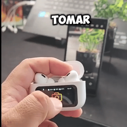 Air-Pods Pantalla Táctil Inteligente – Tecnología Avanzada Pantalla LED